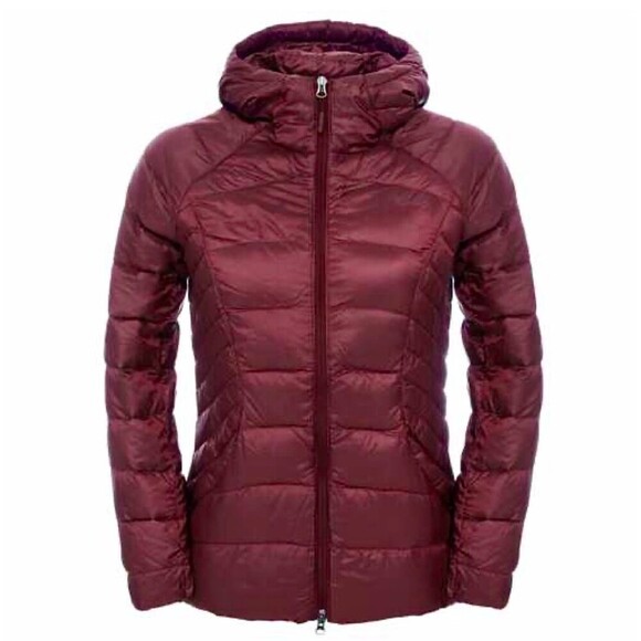 NWT North Face Tonnerro Down Parka Puffer Jacket Garnet Burgundy Small Gorpcore - Picture 1 of 15